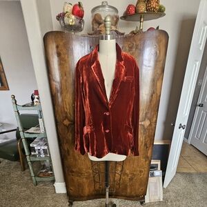 Sundance Velvet Red Blazer